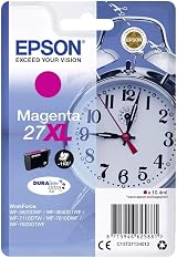 Epson 27XL Magenta High Yield Ink Cartridge Genuine Alarm Clock