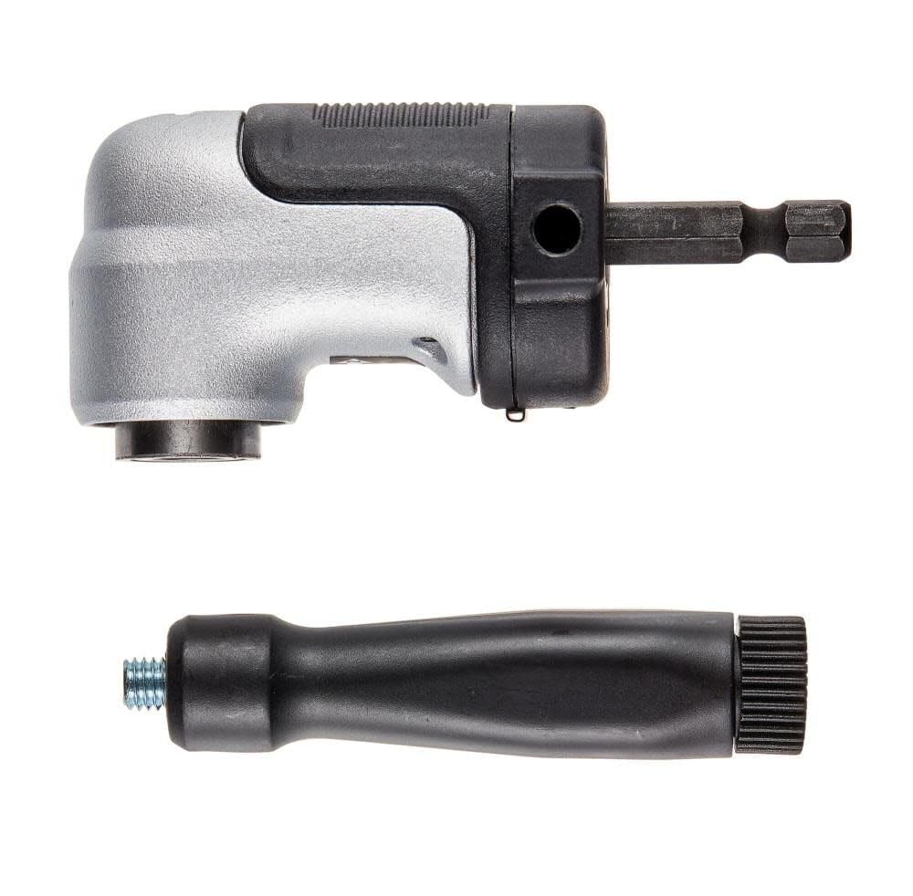 DEWALT FLEXTORQ Right Angle Drill Adaptor, 4-in-1 System, 12-Inch (DWAMRASETFT)