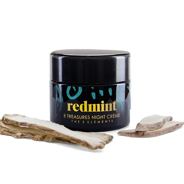 REDMINT NIGHT CREAM ROOTED IN ANCIENT TCM WISDOM | OVERNIGHT FACE CREAM TO HYDRATE AND REVIVE FOR A RADIANT AND HEALTHY-LOOKING SKIN | FOR ALL SKIN TYPES | 30 ML