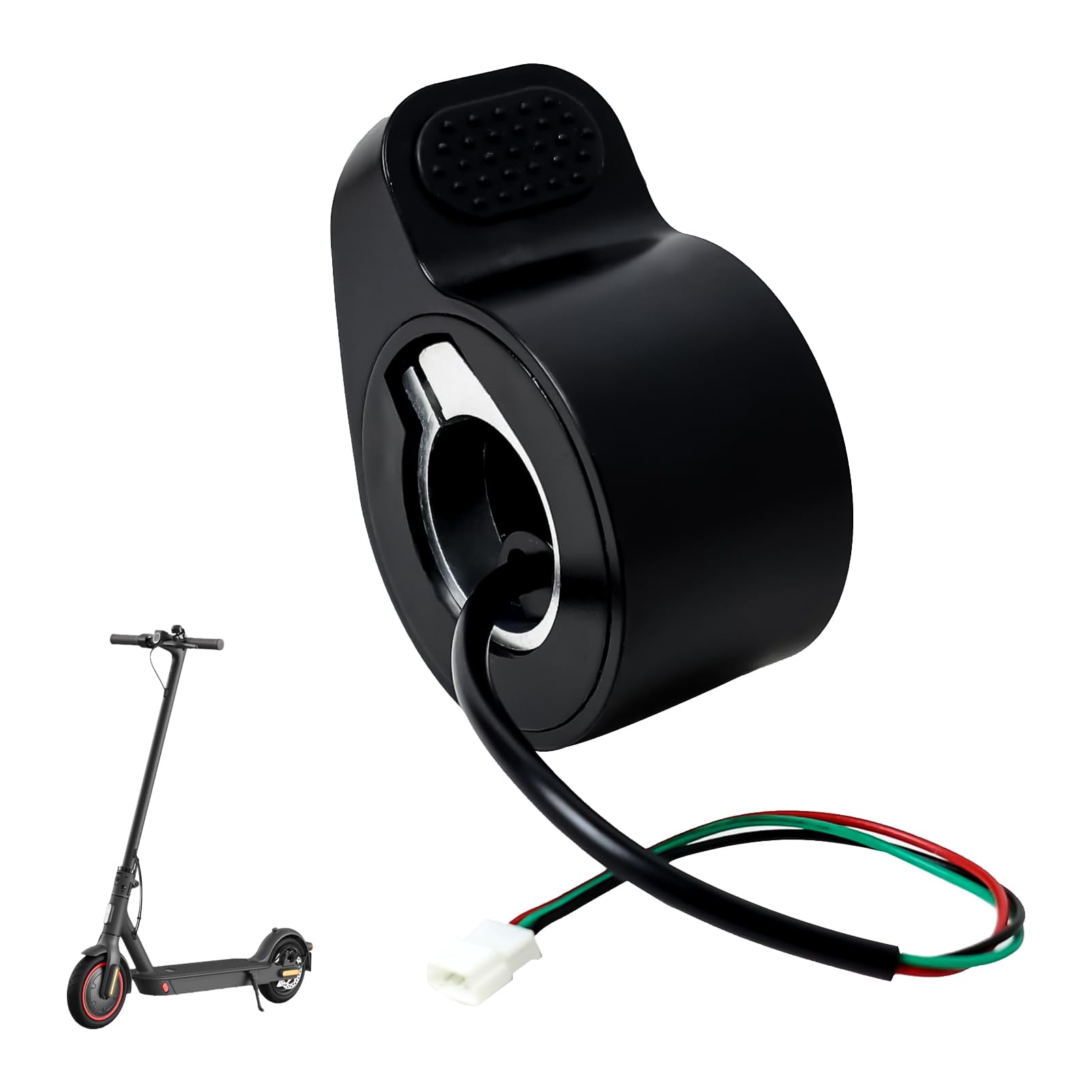 Thumb Throttle Accelerator, Electric Scooter Replacement Compatible with Xiaomi M365, 1S, M365 Pro2, Ninebot G30, Throttle Accelerato Scooter, Electric Scooter Thumb Throttle Accelerator (Black)