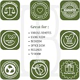 The Great Indian Bazaar Handcrafted Wooden Remote Control Holder 5 Slots view 6