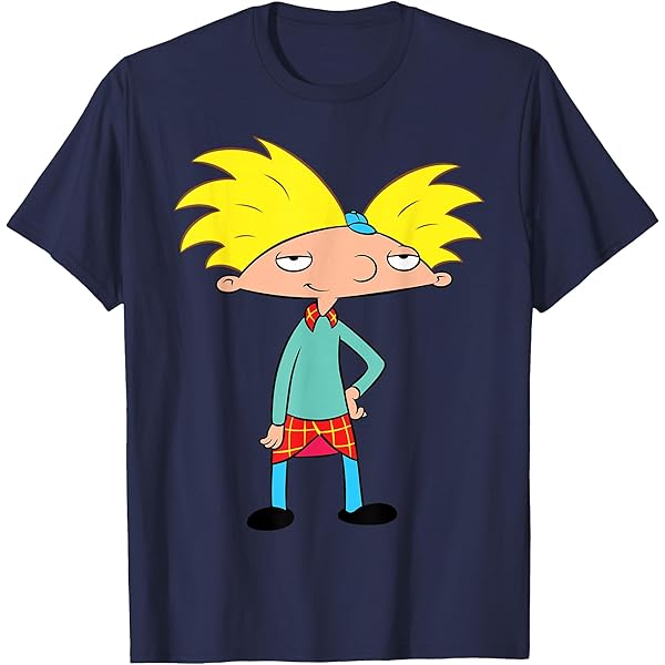 Amazon.com: Hey Arnold! Helga Move It Football Head T-Shirt Small