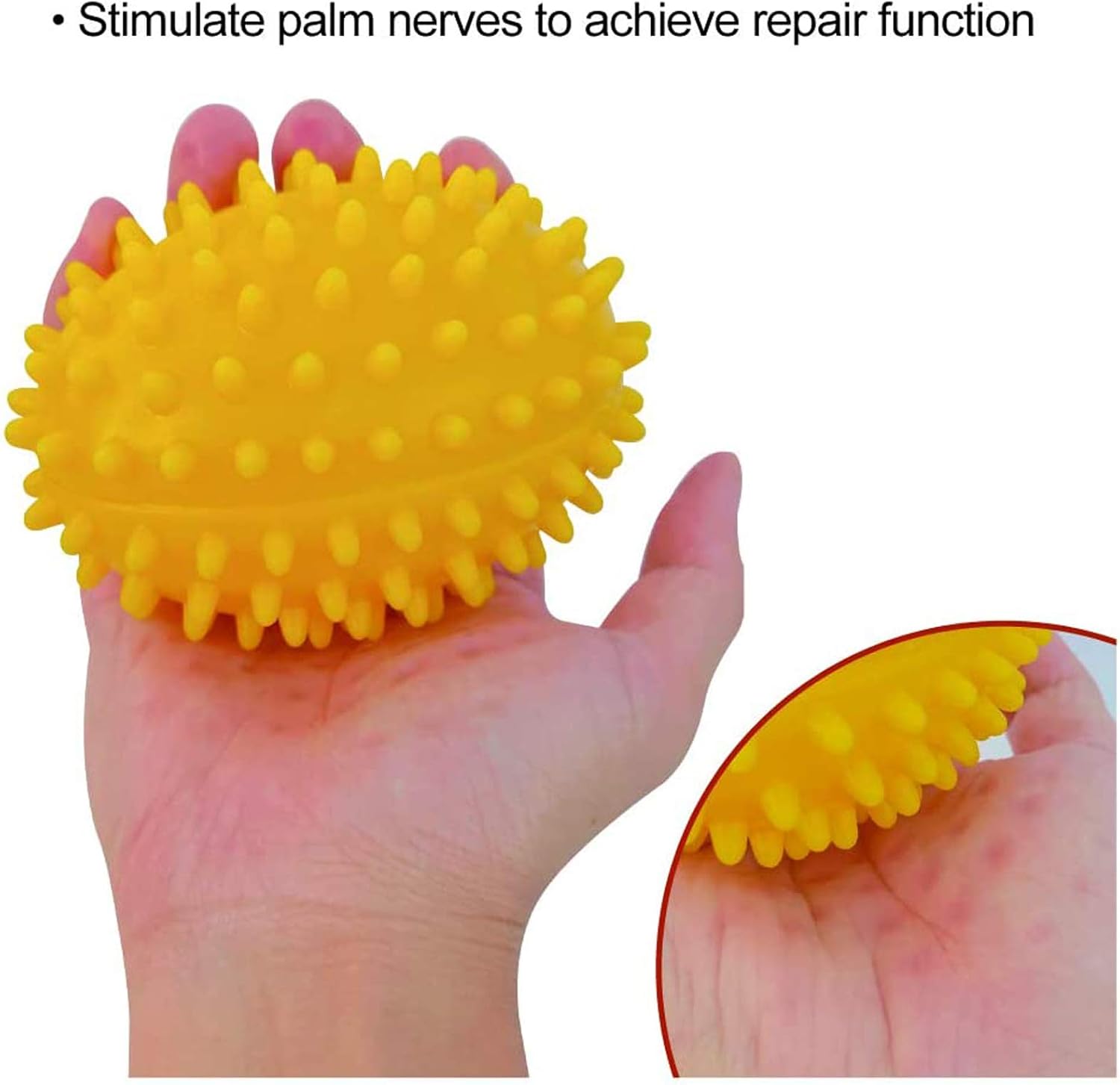 Hand Therapy Ball Finger Ball Exerciser Grip Ball & Hand Strengthener Trainer Balls for Arthritis Finger Physical Training Tool Elderly Hand Ball Strength Squeeze Flexible: Health & Personal Care