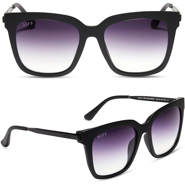 Amazon.com: DIFF Heidi Lightweight Cat Eye Sunglasses for  display picture 3