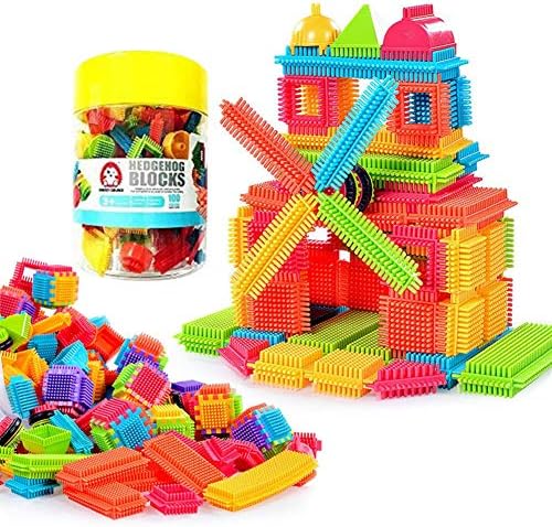 Teytoy 100 Pcs Bristle Shape Building 