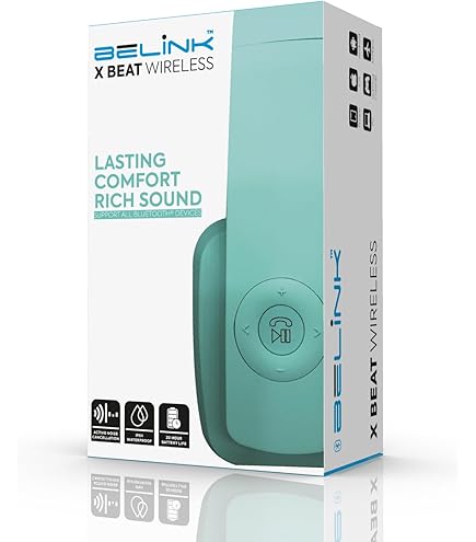 Amazon.com: BeLink X Beat Wireless Foldable Headphones Purple