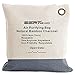 ESR7Gears Natural Bamboo Charcoal Air Purifying Bag- Eco-Friendly, Moisture Absorbent Deodorizer for Homes, Cars, Closets, Bathrooms and Pet Areas. (210g Grey, One-Pack)