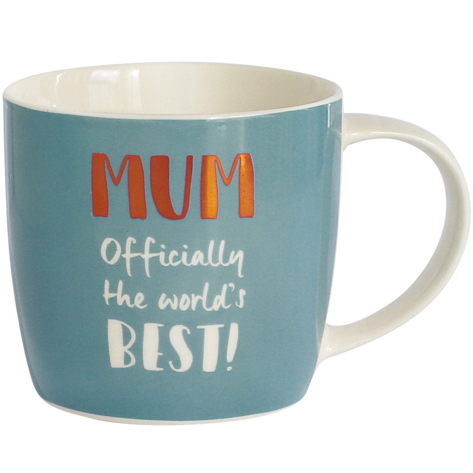 Arora Ultimate Gift for Girls 8709 Worlds Best Mum Mug in a Box, Ceramic