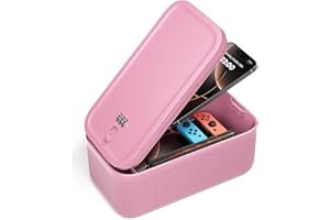 BILIITIM Small Lock Box for Medication Safe, Lockbox for Phone Jail, Medicine Lockable Storage Box with Code for Pills/First Aid Kits, Locked Food/Snack Box Container for Home/Fridge/Office (Pink)