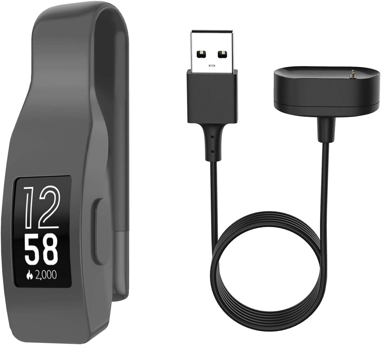 EEweca Clip Holder for Fitbit Inspire or Inspire HR with 3.