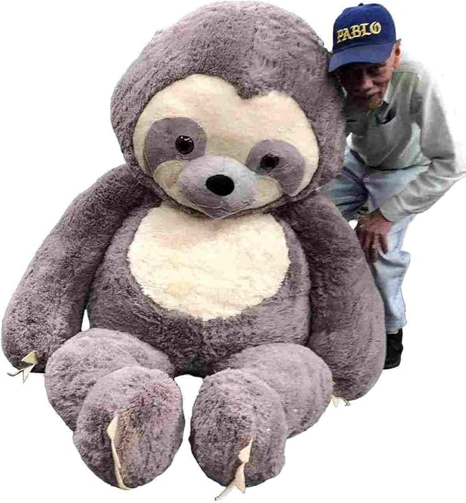 large sloth teddy bear