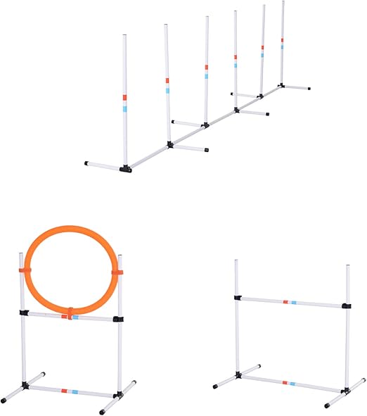 pawhut agility equipment