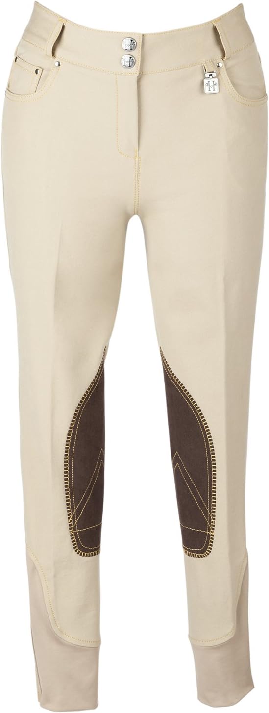 Huntley Equestrian Riding Pant with Back Snap Pockets