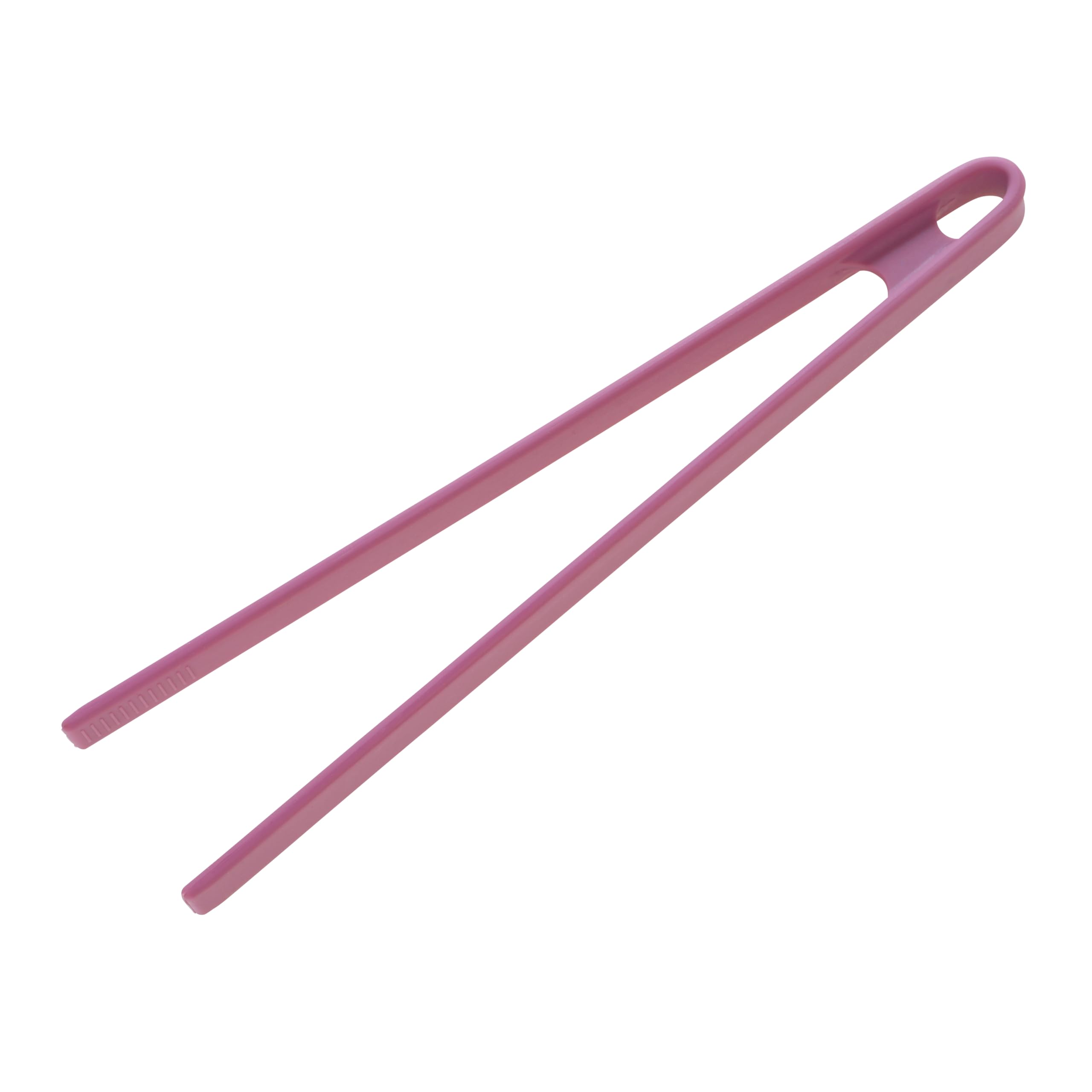 Wiltshire Silicone Kitchen Tongs 29cm, Cooking & Serving Tongs, Salad & BBQ Tongs, Heat-Resistant Utensil, Non-Stick, Non-Scratch, Studio Pink, 29x6.3x1.5cm