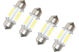 HONG 111 Marine LED Replacement Bulb Boat Light Bulbs Super Bright 12 Volt 31 mm Bulbs for Boat Navigation Lights Boat Anchor