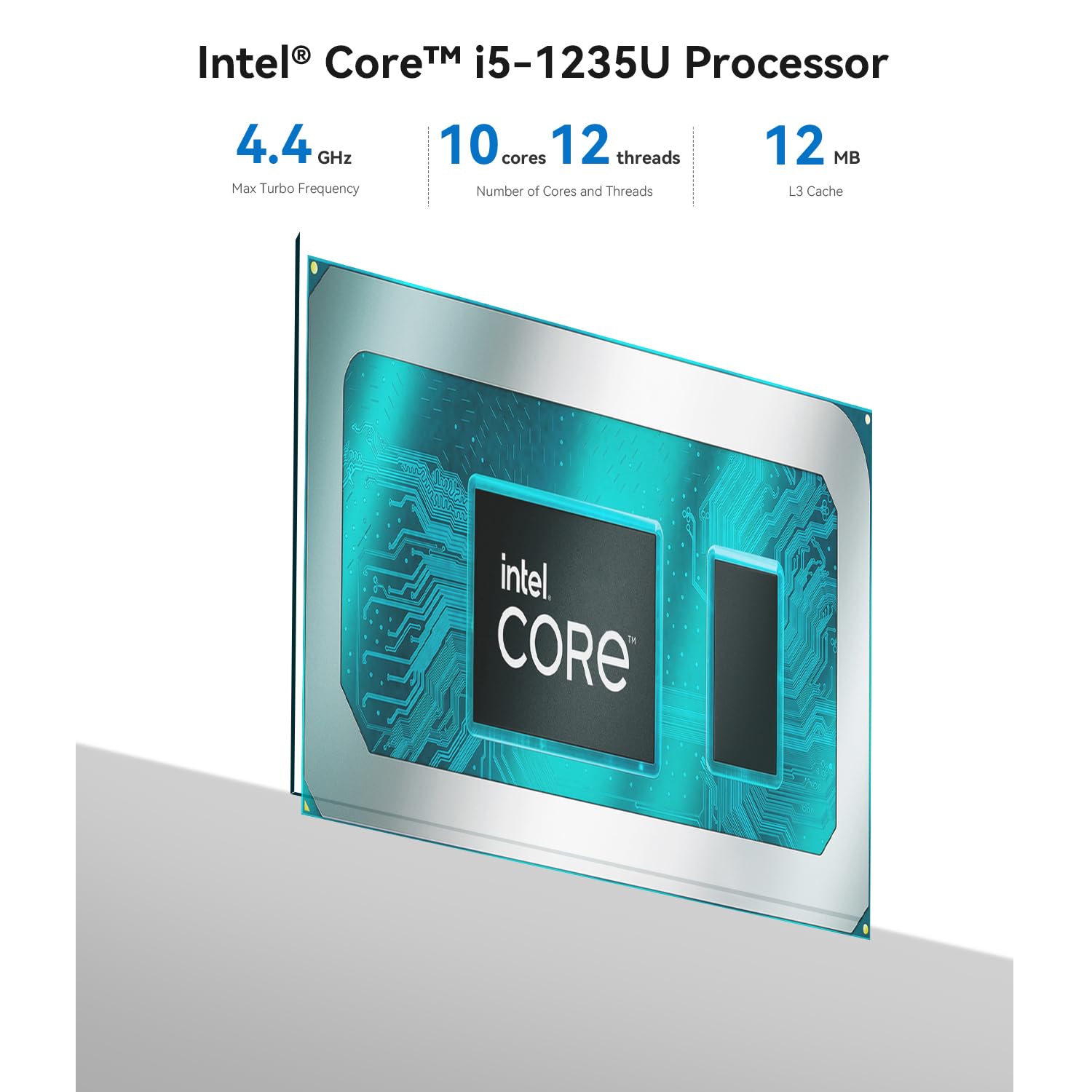 Beelink EQi12 Mini PC Intel i5 1235U(10C/12T,up to 4.4GHZ),16GB DDR4,500GB SSD Mini Computer Supports 4K Dual Screen Display/WiFi6/BT5.4/Dual 1000M LAN/Win 11 Pro