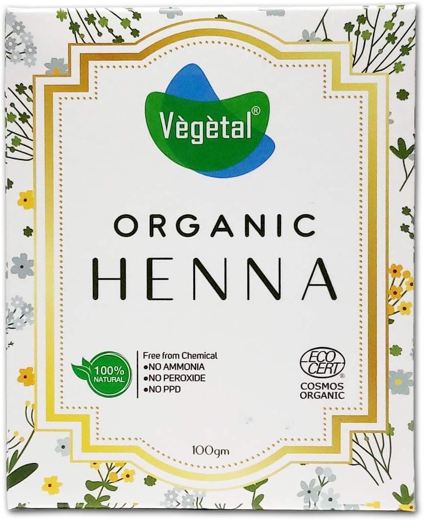 Buy Vegetal Organic Henna Powder For Hair 100g. Online at Low Prices in