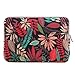 CoolBell 13.3 Inch Laptop Sleeve Case With Colorful Leaves Pattern Ultrabook Sleeve Macbook Bag For Macbook / Ultrabook Women/Men/Teens(Black)