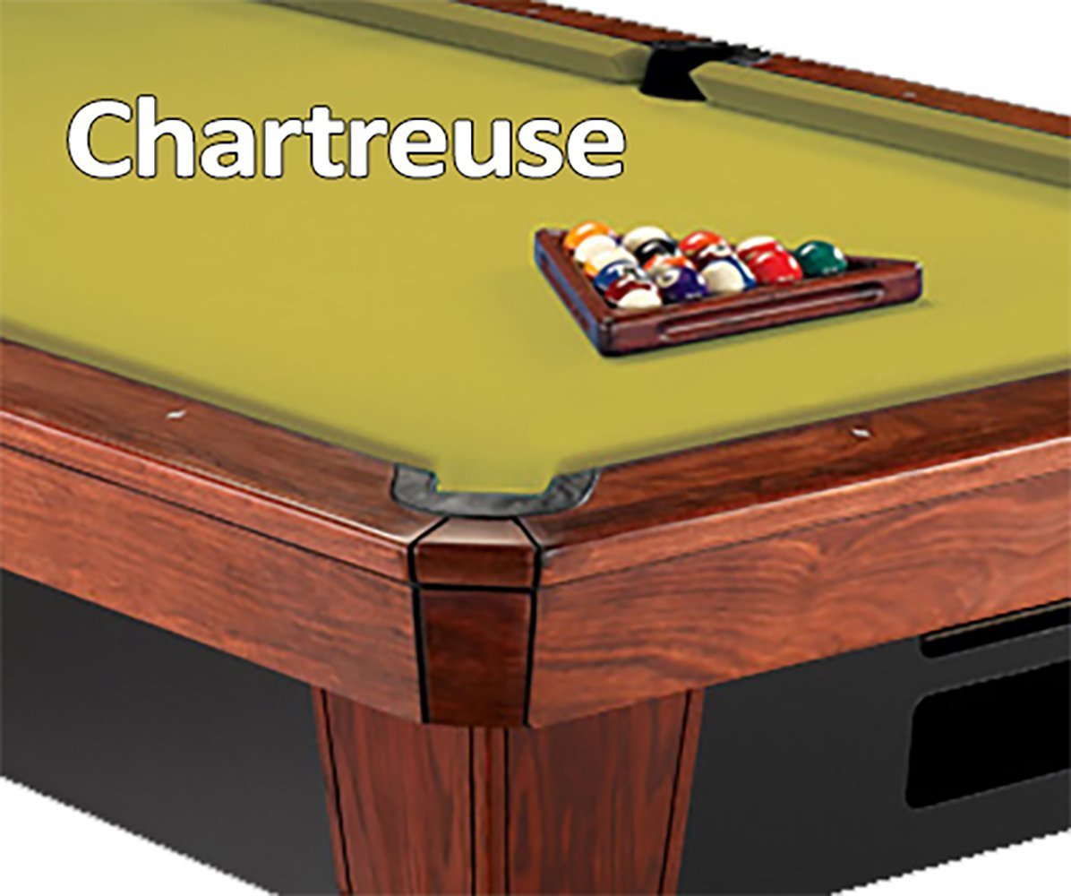 Aramith 9' Simonis 860 Chartreuse Pool Table Cloth Felt