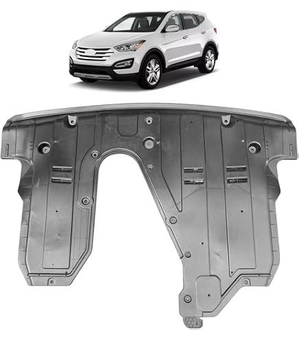 Evan-Fischer Engine Splash Shield For 2018-2019 Hyundai Sonata 1.6L, 2.0L, 2.4L - Direct Fit