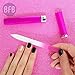 Bona Fide Beauty Glass Nail File, Manicure Nail Care, Gentle Precision Filing, Expertly Shape Nails - Bona Fide Beauty Premium Czech Glass