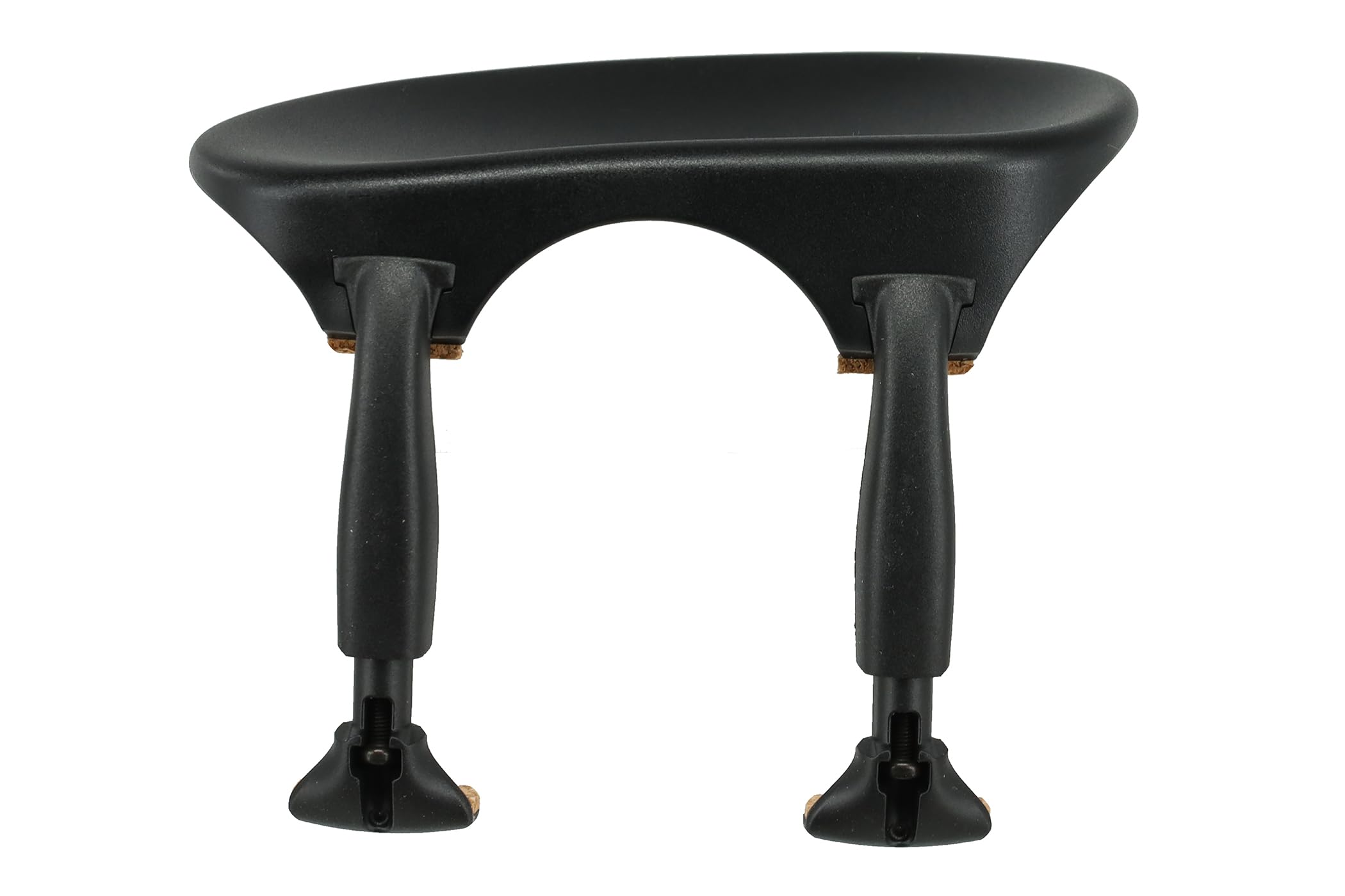 Wittner Chinrest, centre-mounted chinrest Viola, high-tech plastic, anatomically shaped, allergy-tested, with screwdriver, black, Made in Germany, 254131 — image 1