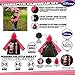Disney Umbrella and Slicker Set, Toddler or Little Girl Rainwear Ages 2-7, Minnie Mouse, Medium, Age 4-5