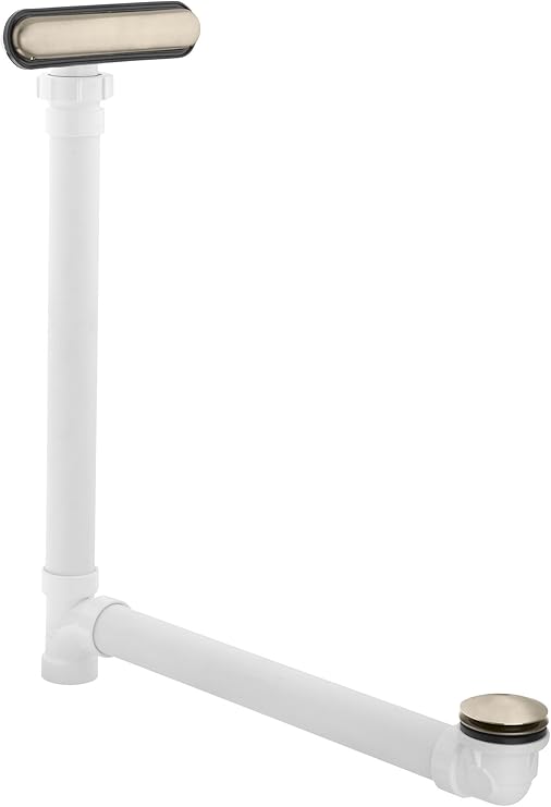 KOHLER K7272Bv Clearflo Slotted Overflow Bath Drain, Vibrant Brushed