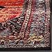 SAFAVIEH Vintage Hamadan Collection Accent Rug - 4' x 6', Orange & Multi, Traditional Persian Design, Non-Shedding & Easy Care, Ideal for High Traffic Areas in Entryway, Living Room, Bedroom (VTH217B)