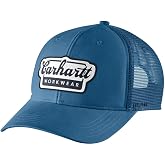 Carhartt Men's Rugged Flex Twill Mesh-Back Script Patch Cap