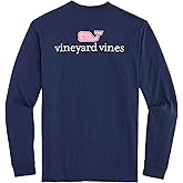 vineyard vines Mens Classic Logo Long-Sleeve Pocket Tee