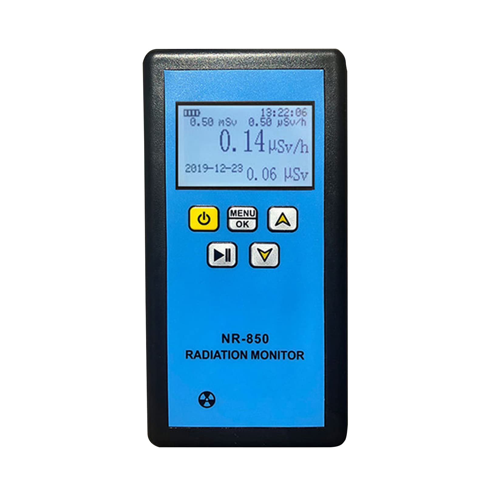 Nuclear Radiation Detector - Handheld Household Radioactive Tester, LCD Display Geiger Counter for Factory Environment, Home Environment (NR-850)