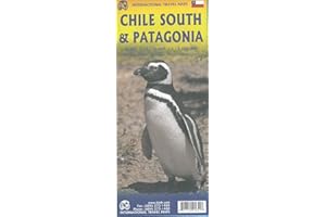 Chile South & Patagonia Travel Map 1:1.75M/2.2M