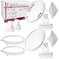 Nenesupply 27mm Flange Pump Parts Compatible w Spectra S2 S1 Breast Pumps Replacement Kit for Spectra Pump Parts S2 Parts S2 Accessories Inc Flange Duckbill Valve Backflow Protector