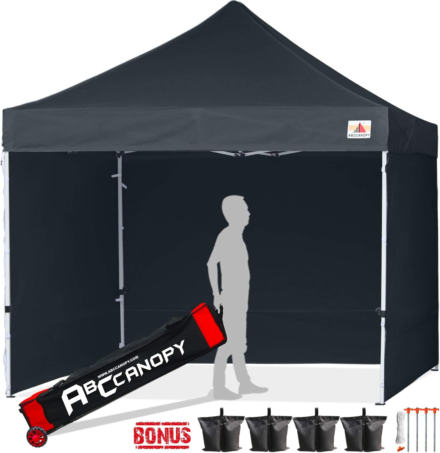ABCCANOPY Canopy Tent 10 x 10 Pop Up Canopies Commercial Tents Market