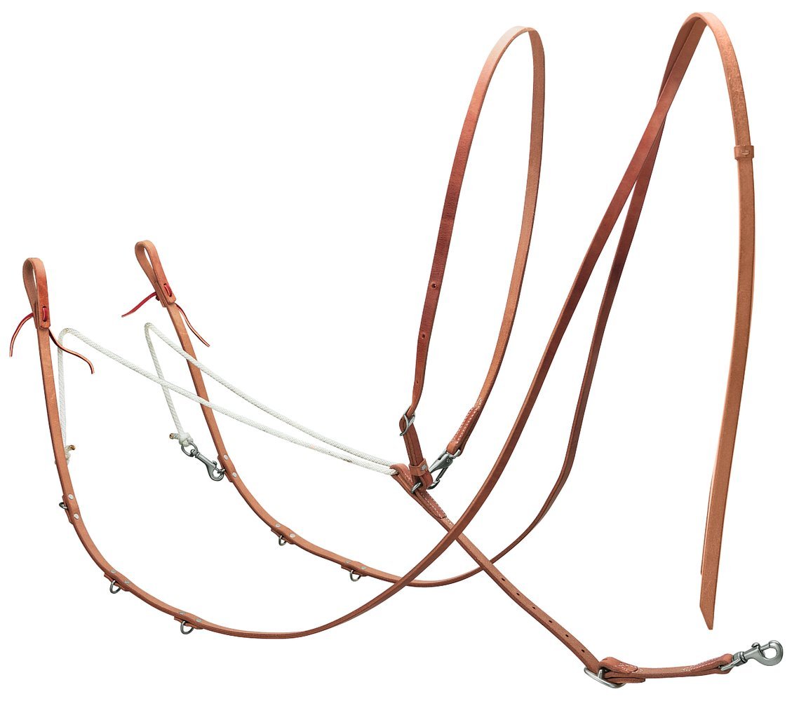 Weaver Leather Harness German Martingale, 1 Count (Pack of 1), Russet