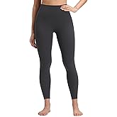 CRZ YOGA Butterluxe No Front Seam Yoga Leggings 25" - High Waisted Womens Lounge Pants Pilates Workout Athletic Buttery Soft