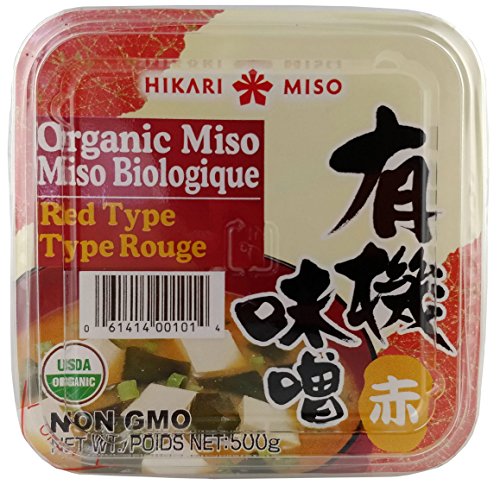 Hikari Organic Red Type Miso Paste - 1 tub, 500gm