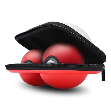 Carry Case For Pokemon Lets Go Pikachu Eevee Game Poke Ball Plus Controller Protective Hard Portable Travel Carry Case Bag For Nitendo Switch