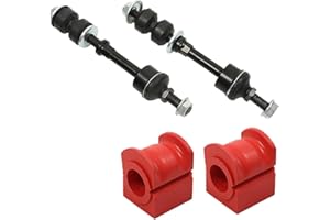 WFLNHB 4pcs Front Sway Bar Links and Bushings Suspension Replacement for F150 2WD 2005-2008