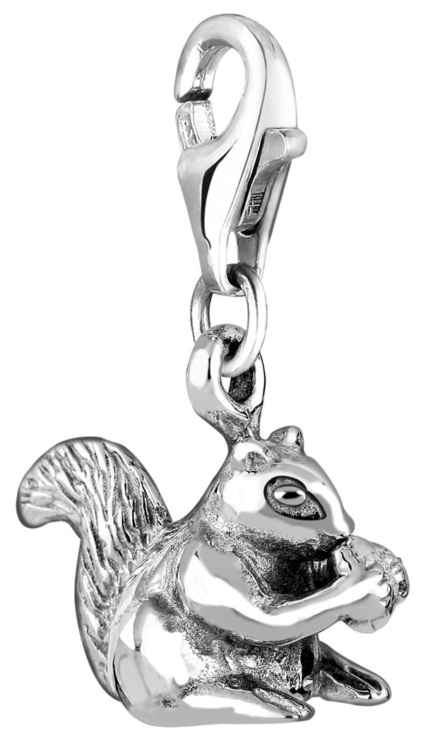 Nenalina Charm Nenalina Charm Squirrel Pendant in 925 Sterling Silver for all common charm holders 713101-000
