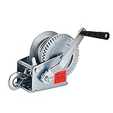 Heavy Duty Hand Winch 800 lbs with 32 ft Steel Wire