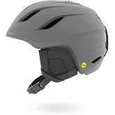 Giro Nine C MIPS Snow Helmet | Snowboard and ski helmet with Mips, lightweight In-Mold construction, In Form fit dial, and Stack Vent anti-fog design