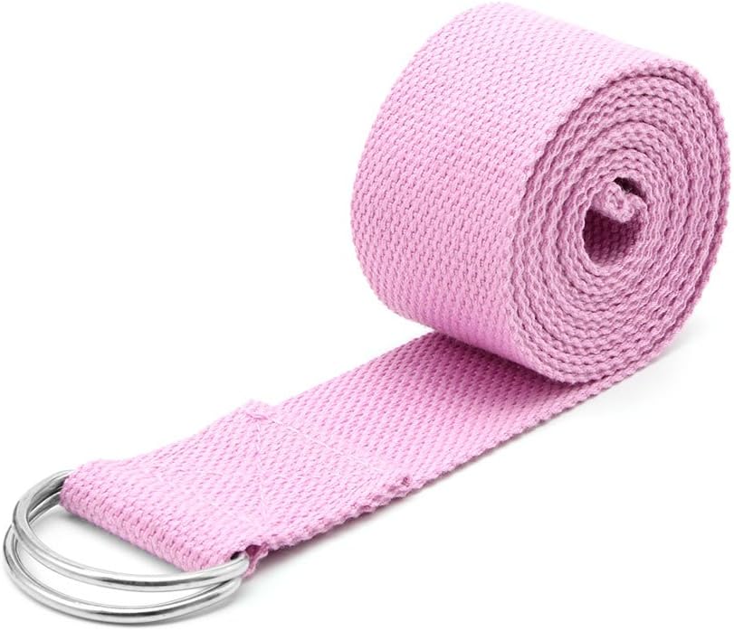 lpyfgtp Sport Fitness Adjustable Stretch Strap D-Ring Belts Gym Waist Leg Fitness Yoga Belt