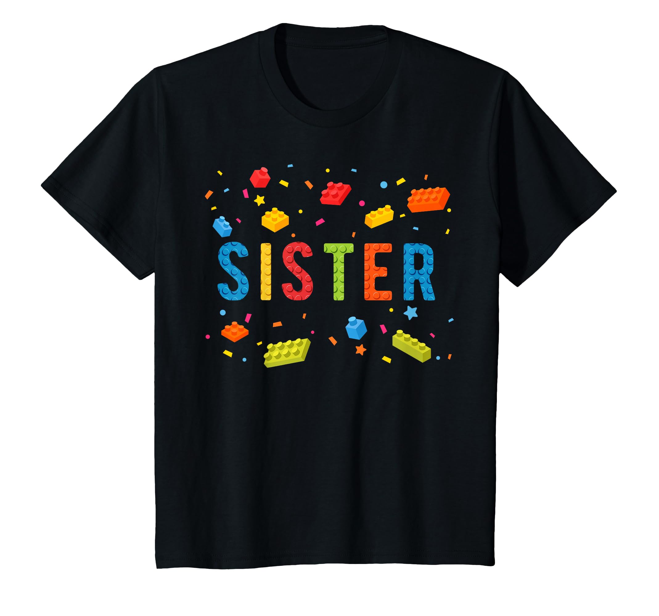 Photo 1 of Kids Sister Building Blocks Birthday Boy T-Shirt