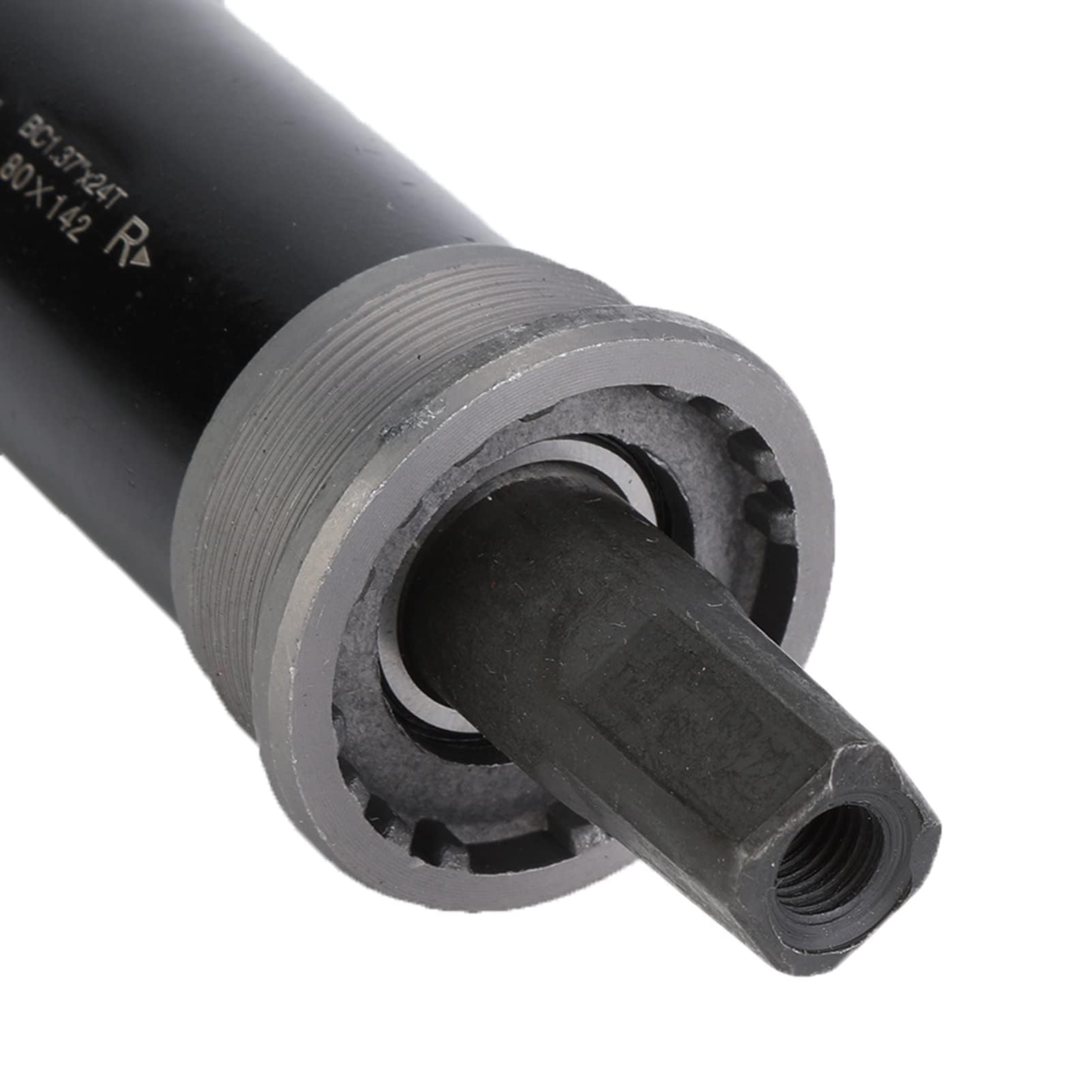 V GEBY Bottom Bracket Bicycle Square Tapered Threaded Bottom Bracket BSA for Fat Snow Bike 80 * 142/100 * 155/100 * 177mm(80 * 142mm)