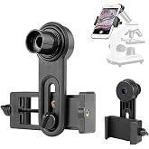 Celticbird Smartphone Camera Adapter for Microscope Eyepiece Tube 23.2mm - Built-in 16X Microscope Eyepiece