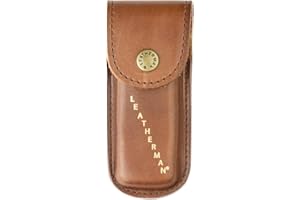 LEATHERMAN, Heritage Leather Snap Sheath for Multi-Tools, Brown, Medium