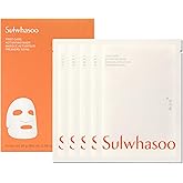 Sulwhasoo First Care Activating Sheet Mask - Korean Sheet Mask for Dry skin, Skin Barrier Strengthening, Visibly Plumps & Hydrates, Reduces Visible Fine Line & Wrinkles, Vitamin C