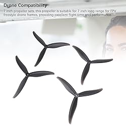 4Pcs 3-Blade Propellers 7 Inch, 3 Blade Propeller